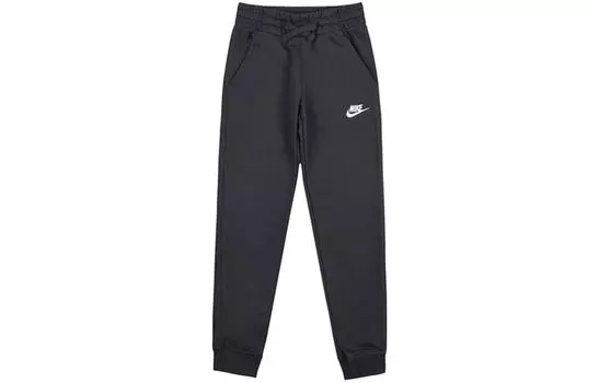 Детские трикотажные спортивные штаны Nike, Черный
