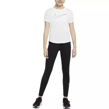 Детские трикотажные спортивные штаны Nike, черный
