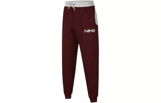 Детские трикотажные спортивные штаны Nike, красный
