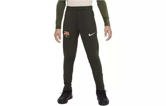 Детские трикотажные спортивные штаны Nike, оливковый