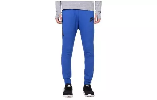 Детские трикотажные спортивные штаны Nike, синий