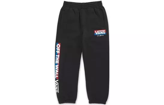 Детские трикотажные спортивные штаны Vans, черный