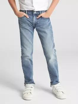Детские узкие джинсы стрейч. Gap, синий