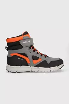 Детские зимние ботинки Geox, серый