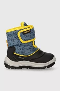 Детские зимние ботинки Geox, синий