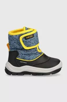 Детские зимние ботинки Geox, синий