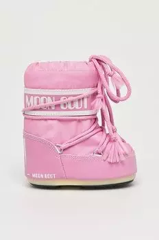 Детские зимние ботинки Moon Boot, розовый