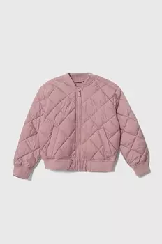 Детский бомбер Abercrombie & Fitch, розовый