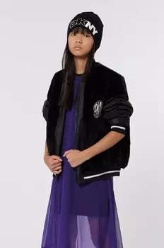Детский бомбер Dkny, черный