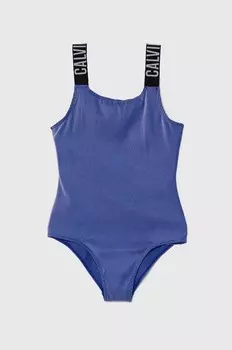 Детский цельный купальник Calvin Klein Jeans, синий