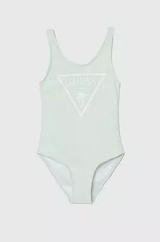 Детский цельный купальник Guess, бирюзовый
