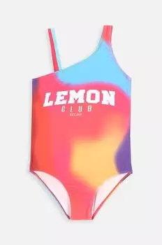 Детский цельный купальник Lemon Explore, фиолетовый