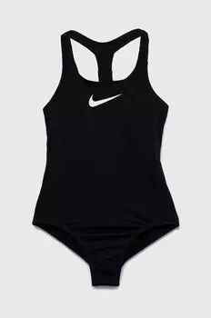 Детский цельный купальник Nike Kids, черный