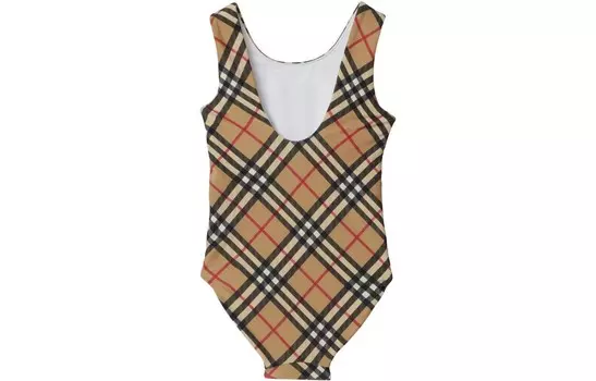 Детский детский купальник Burberry, хаки