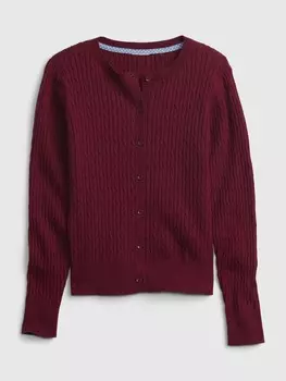 Детский кардиган Gap, красный