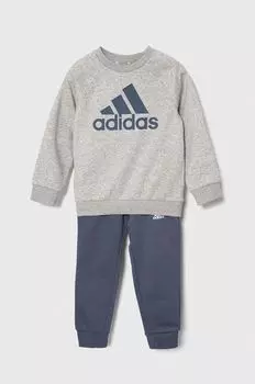 Детский комбинезон adidas, серый