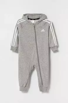Детский комбинезон adidas, серый