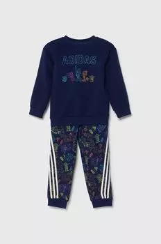 Детский комбинезон adidas, темно-синий