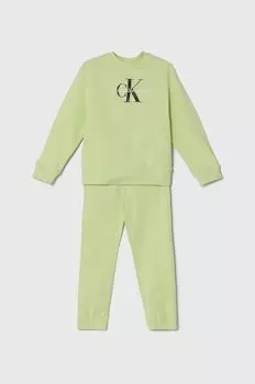 Детский комбинезон Calvin Klein Jeans, зеленый
