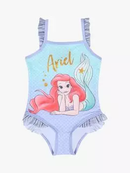 Детский купальник disney ariel Brand Threads, синий/разноцветный