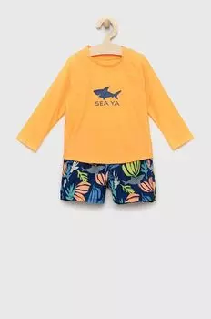 Детский купальник GAP., оранжевый