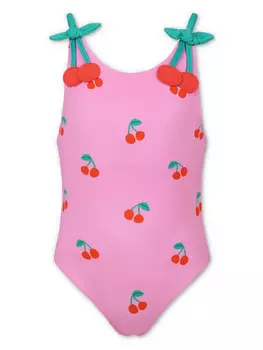 Детский купальник Stella McCartney с принтом Cherry Stella McCartney Kids, розовый