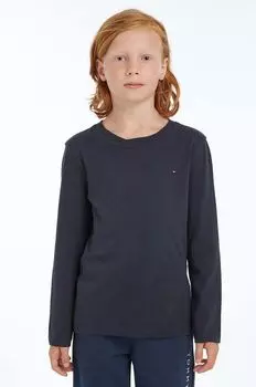 Детский лонгслив 74-176 см. Tommy Hilfiger, темно-синий