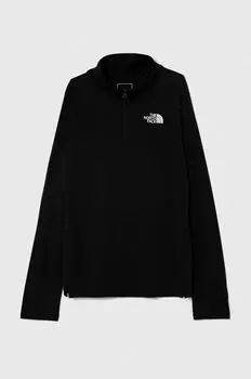 Детский лонгслив Never Stop на молнии 1/4 The North Face, черный