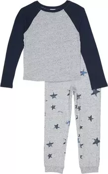 Детский набор Splendid Littles Bright Light Long Sleeve Top & Pants Set, цвет Marled Heather