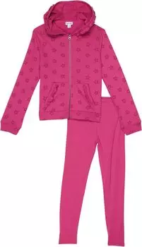 Детский набор Splendid Littles Star Jacket & Leggings Set, цвет Razzleberry Star