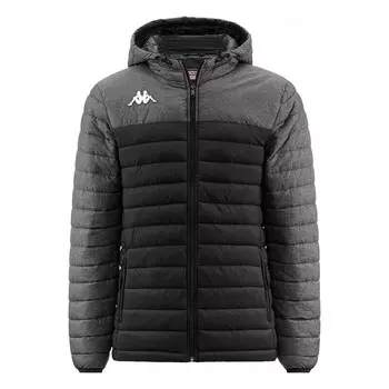 Детский пуховик Kappa, цвет black/black/gris