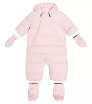 Детский пуховый комбинезон Polo Ralph Lauren Kids, розовый