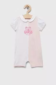 Детский рампер Guess, розовый