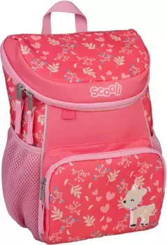 Детский рюкзак Scooli "Mini-Me, Daisy Deer", светоотражатели, цвет Daisy Dee