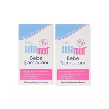 Детский шампунь Sebamed, 2 флакона по 500 мл