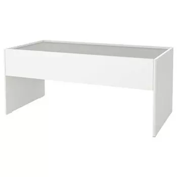 Детский стол Ikea Dundra, белый/серый