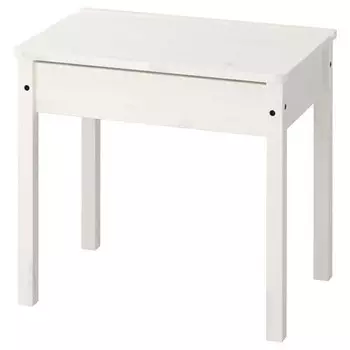 Детский стол Ikea Sundvik, 60x45 см, белый