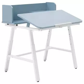 Детский стол PIPLARKA IKEA, 80x63 см, сине-белый
