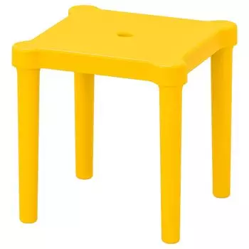 Детский стул UTTER IKEA, желтый