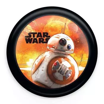 Детский светодиодный настенный светильник Philips Disney Star Wars 0,3 Вт BB-8, черный