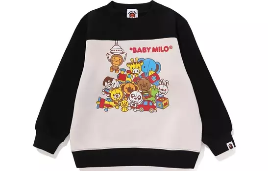 Детский свитер A Bathing Ape, черный