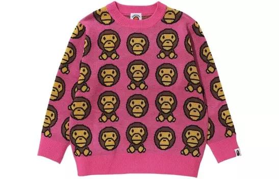 Детский свитер A Bathing Ape, желтый
