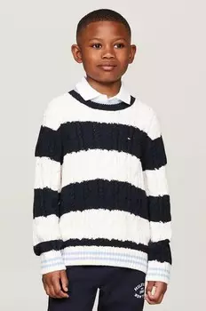Детский свитер Tommy Hilfiger, темно-синий