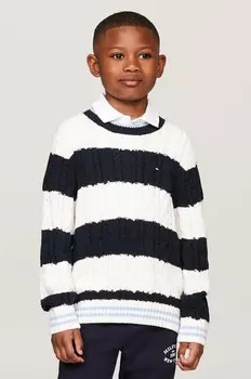 Детский свитер Tommy Hilfiger, темно-синий