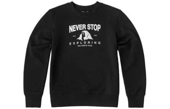 Детский свитшот THE NORTH FACE, цвет Black