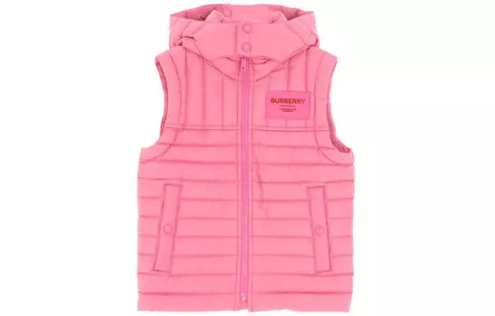 Детский жилет Burberry, цвет Pink