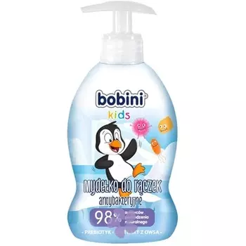 Детское антибактериальное жидкое мыло 300мл, Bobini