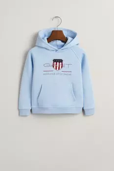 Детское худи Archive Shield Gant, синий