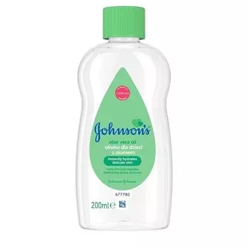 Детское масло с алоэ вера 200мл, Johnson'S