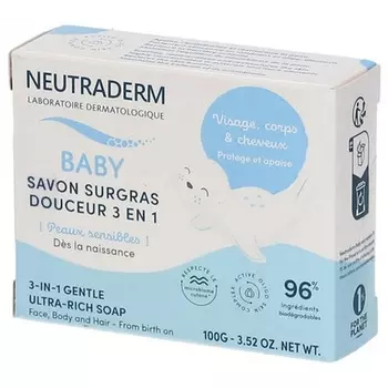 Детское мыло Neutraderm Surgras Soft 3-в-1 100 г Markenlos